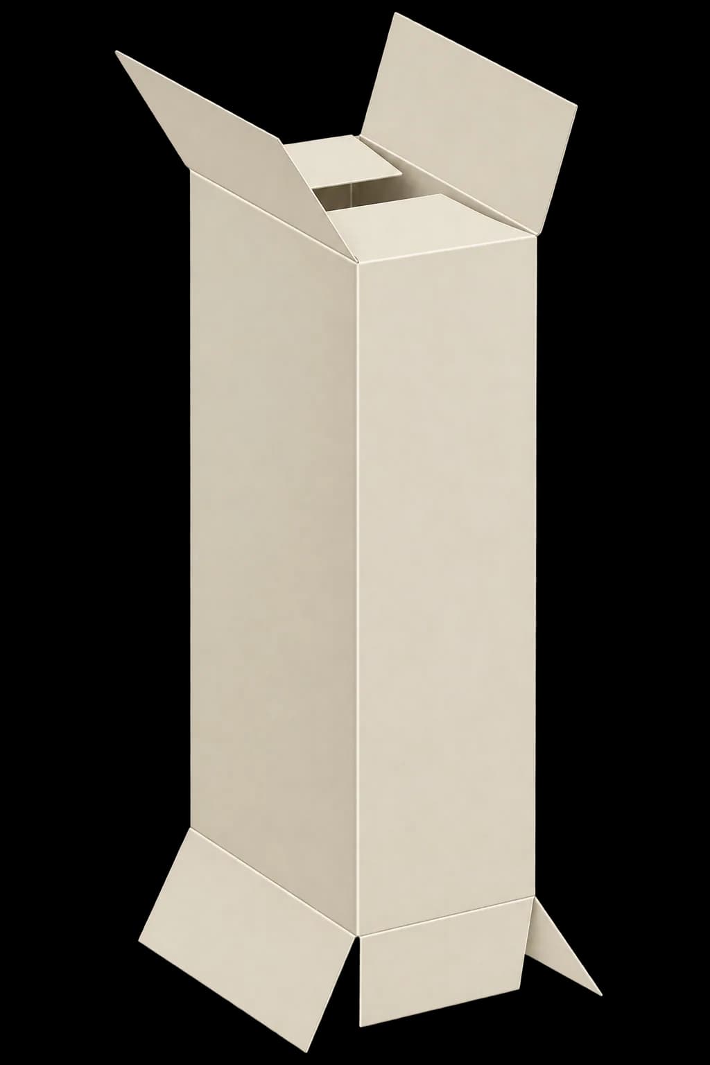 Custom Seal End Boxes - Assembled 3/4 View