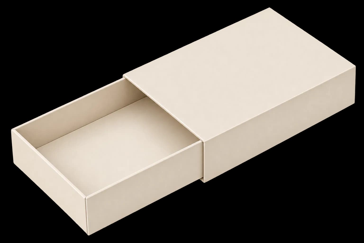 Custom Sleeve Boxes - Assembled 3/4 View